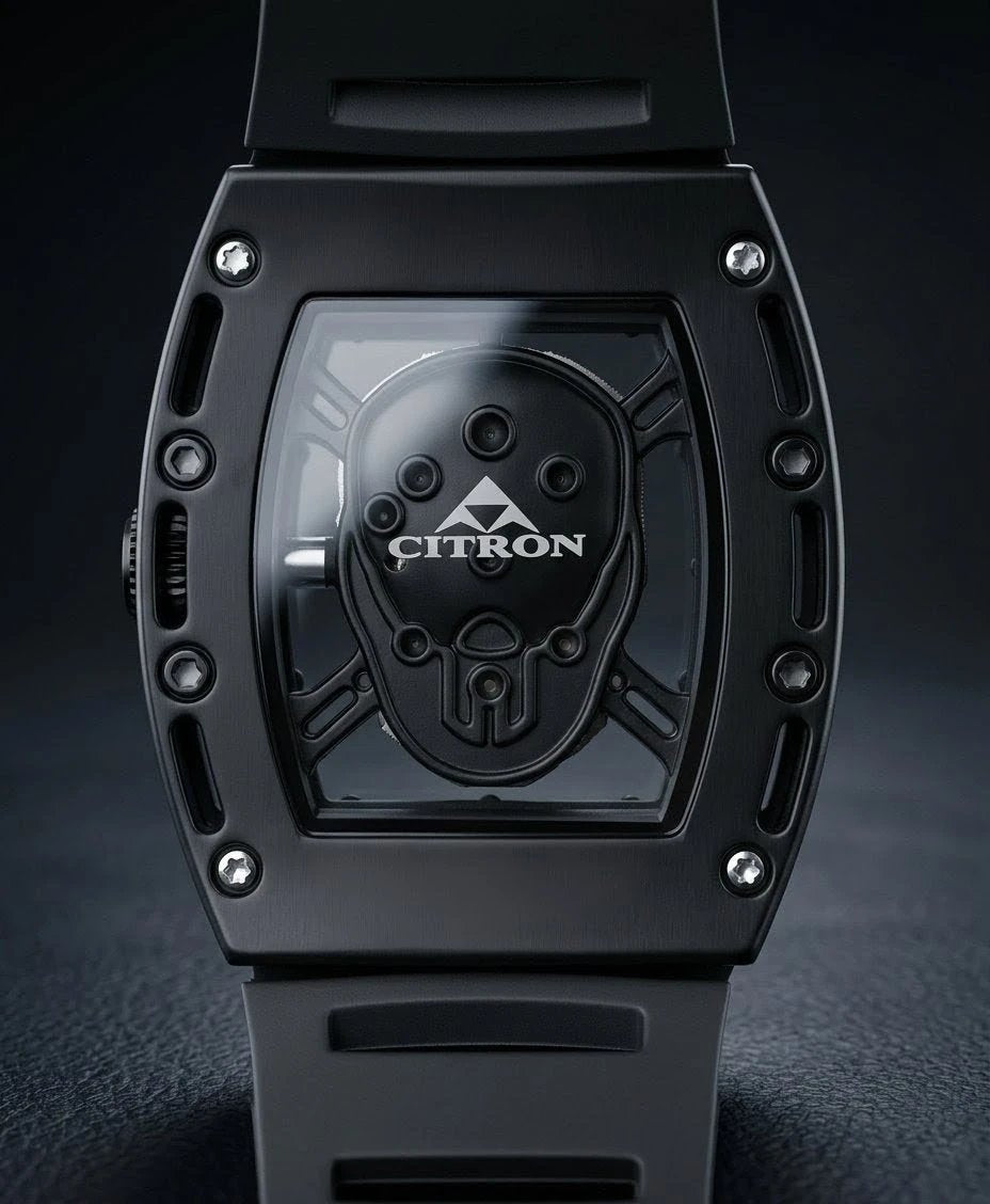 Daring Skull Skeleton Watch