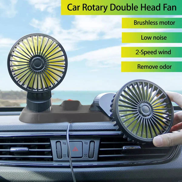 360 Rotatable Car Portable Fan