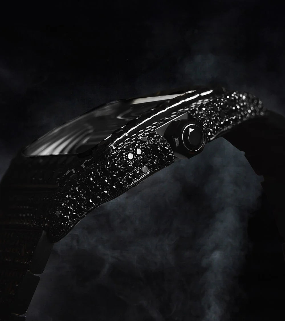 CTR Watch Stone Mens Striking Stone Finish Precision Quartz