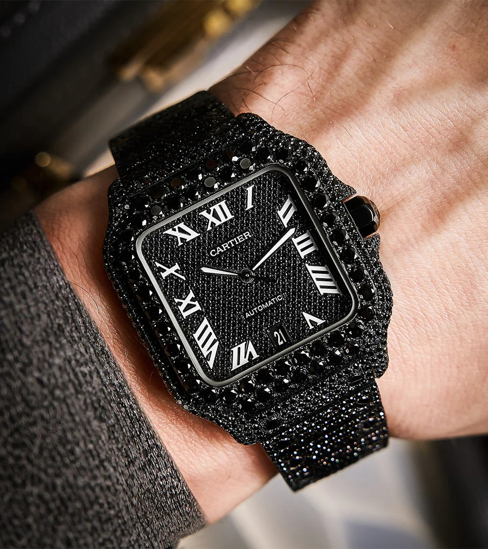 CTR Watch Stone Mens Striking Stone Finish Precision Quartz