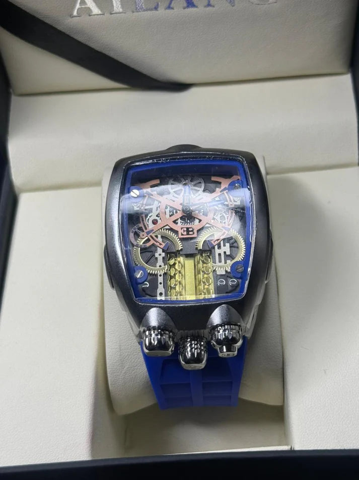 Bugatti Chiron Tourbillon Baguette | Rose Gold Jacob & Co.