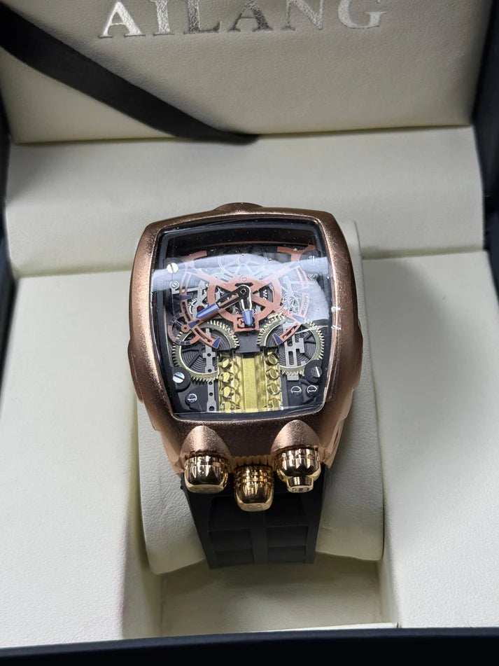 Bugatti Chiron Tourbillon Baguette | Rose Gold Jacob & Co.