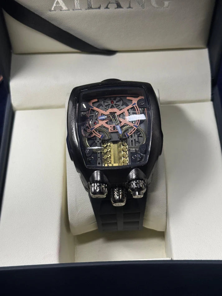 Bugatti Chiron Tourbillon Baguette | Rose Gold Jacob & Co.