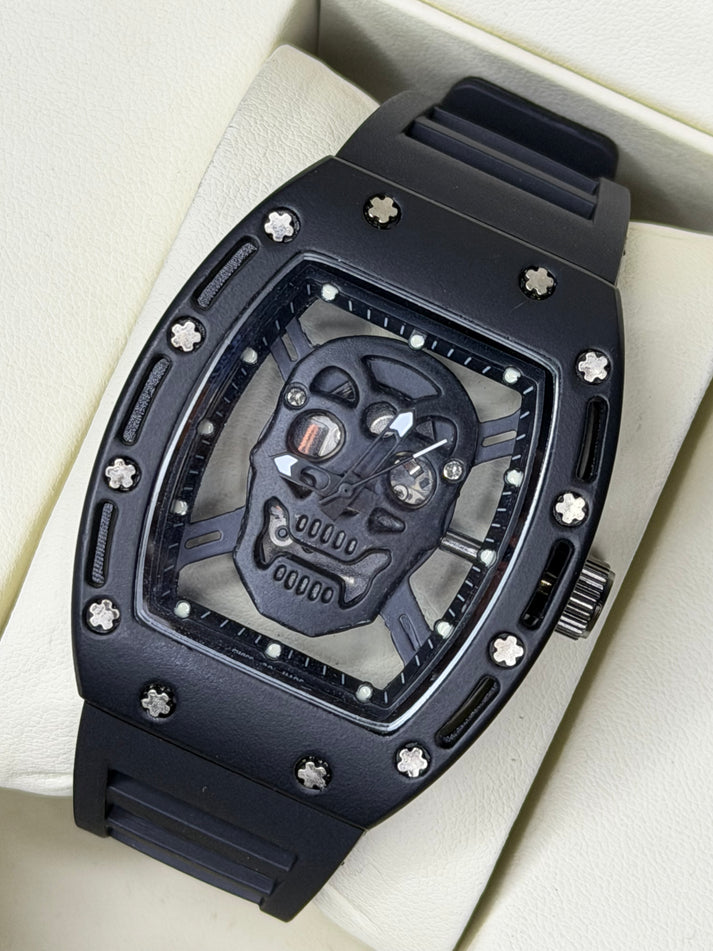 Daring Skull Skeleton Watch
